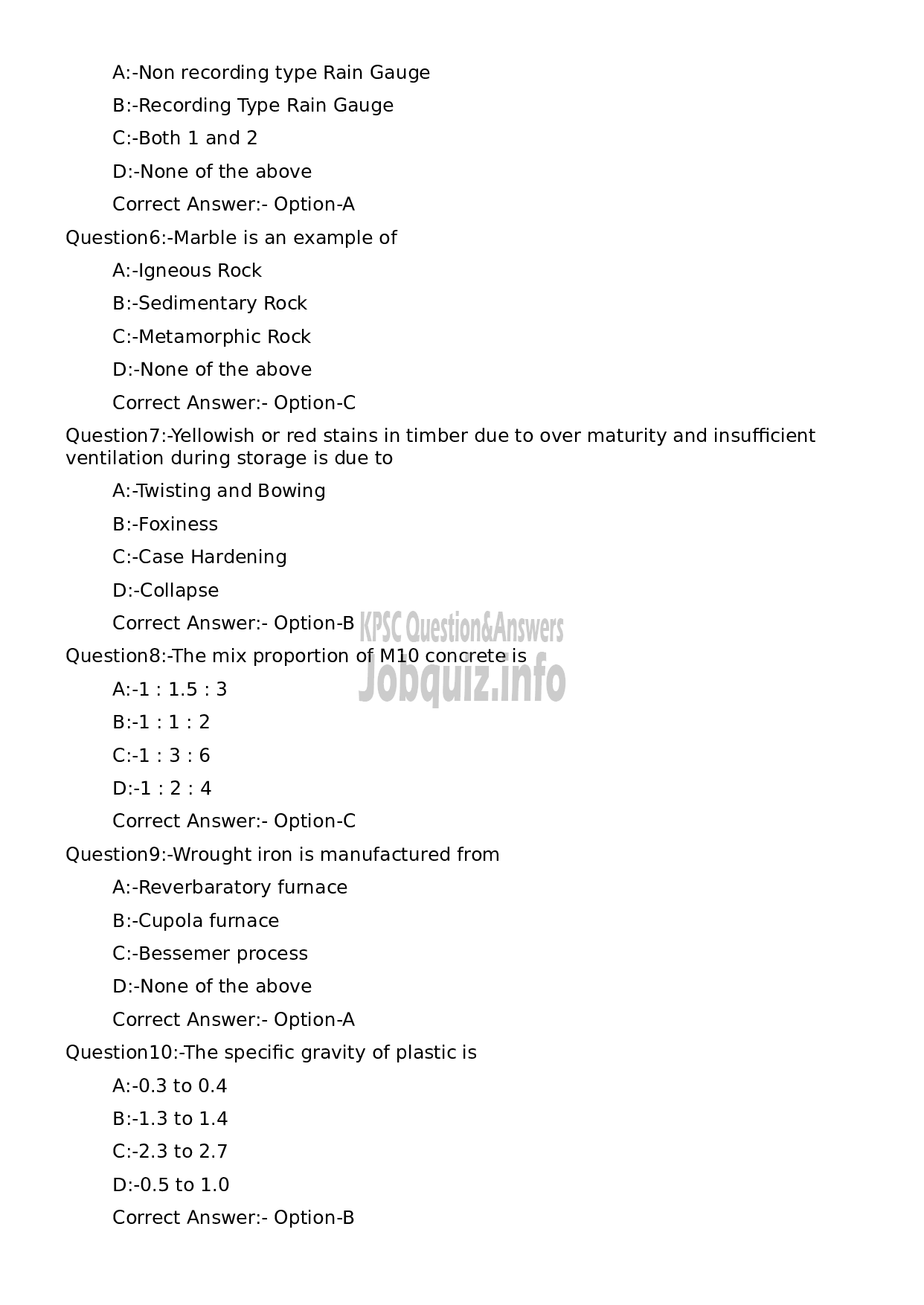 Kerala PSC Question Paper - Training Officer-2