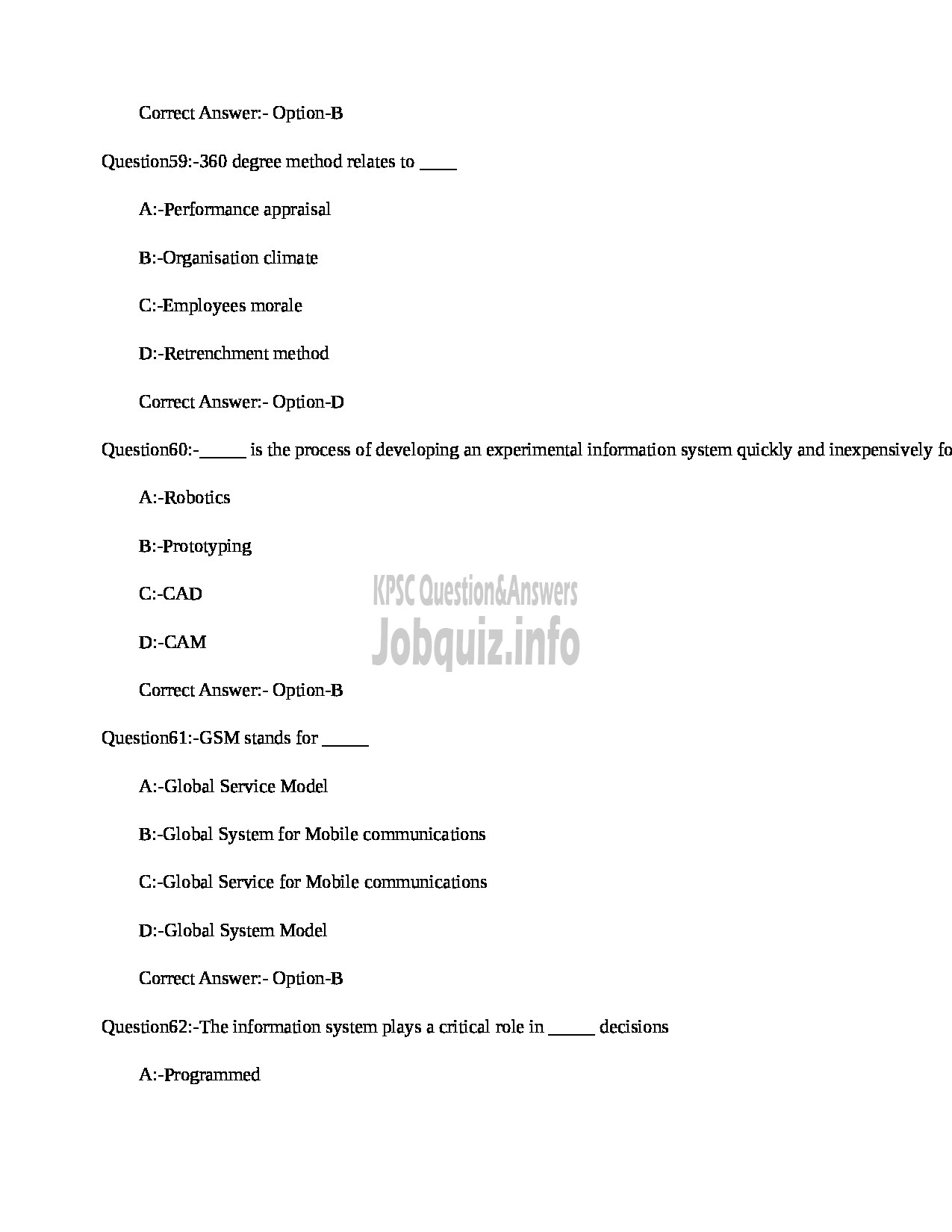 Kerala PSC Question Paper - WELFARE OFFICER (NCA) (505/2016) PLANTATION CORPORATION-18