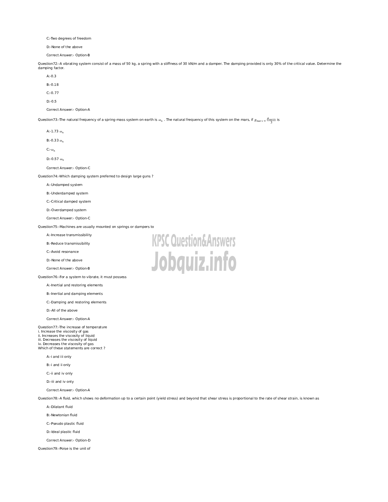 Kerala PSC Question Paper -  Assistant Executive Engineer - Apex Societies of Co operative Sector in Kerala-11