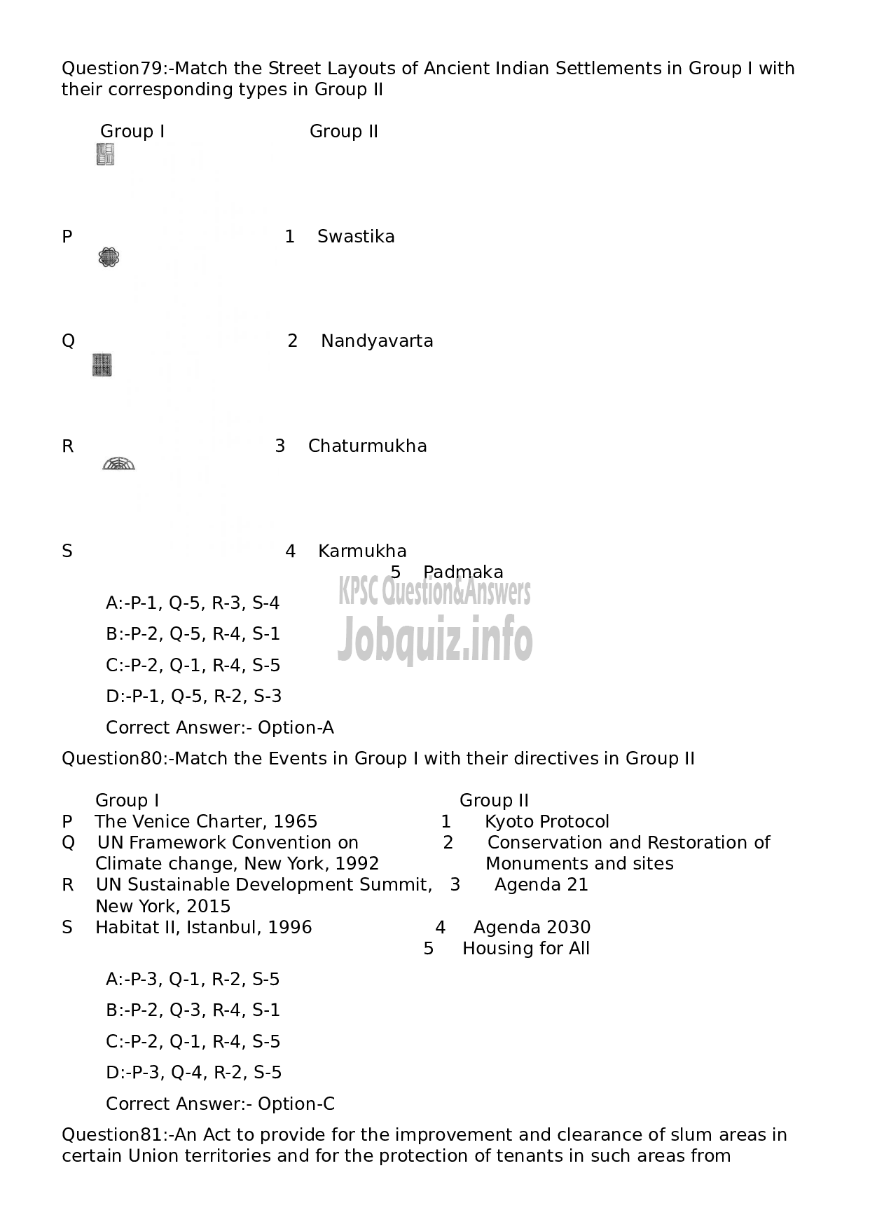 Kerala PSC Question Paper -  Assistant Professor Architecture-19