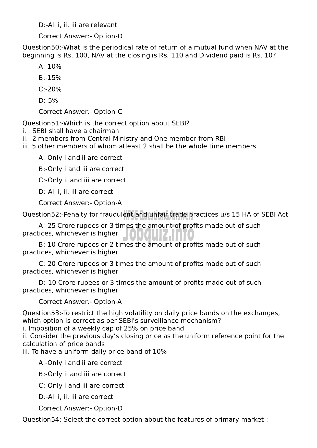 Kerala PSC Question Paper -  Deputy Manager (Finance Accounts and Secretarial)-11