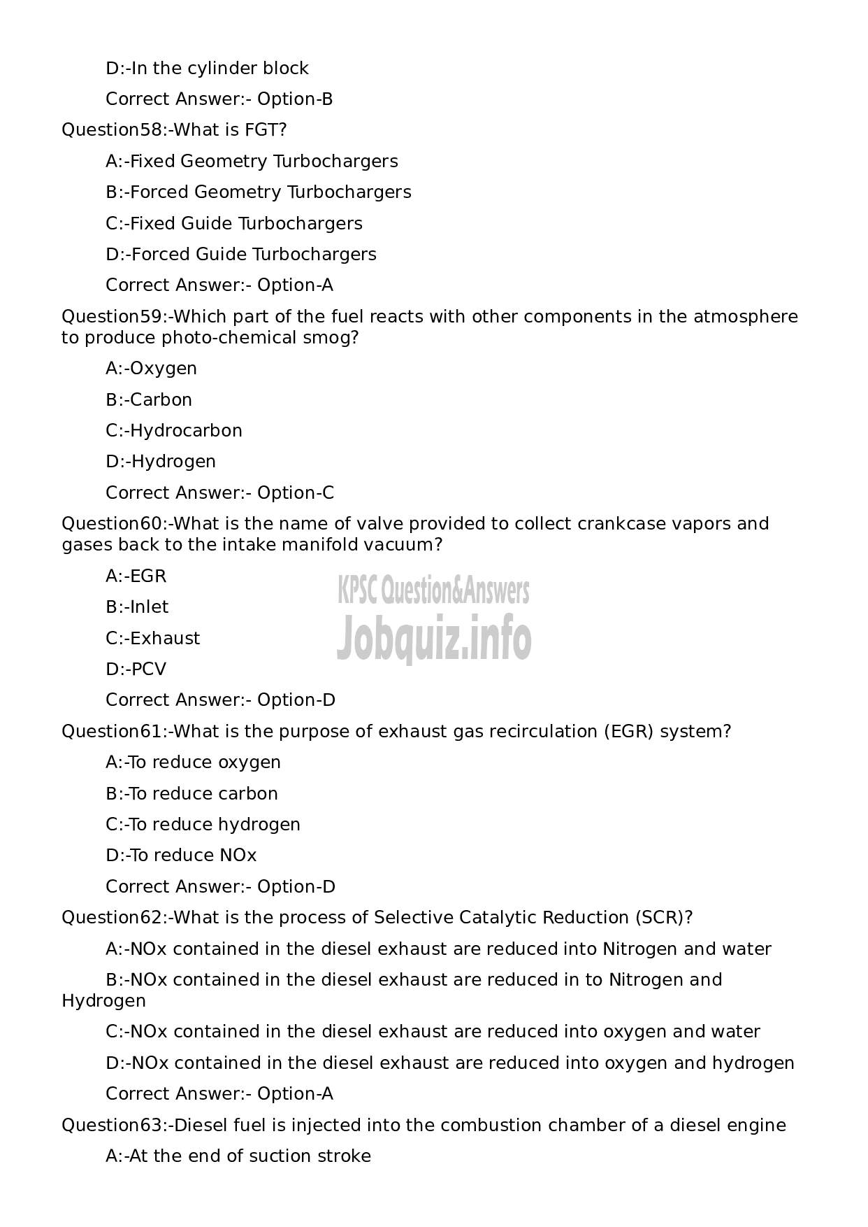 Kerala PSC Question Paper -  Drilling Assistant (SR for SC/ST)-12